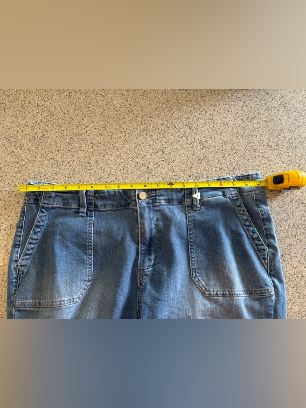 Paige Mayslie Jogger Woman’s Blue Denim Jeans, Size 19 waist (18-1x), EUC - Picture 4 of 5